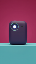 Nova mini projector for portable ambience
