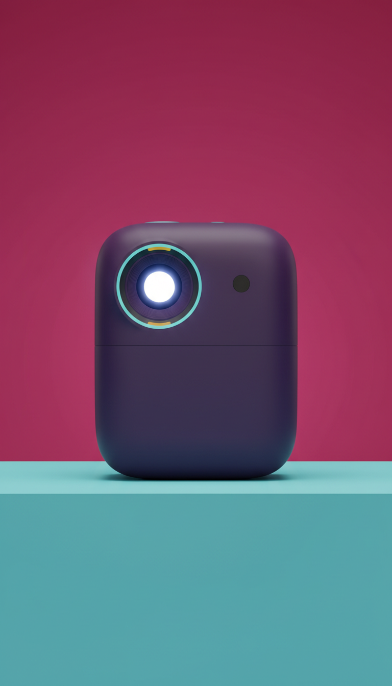 Nova mini projector for portable ambience